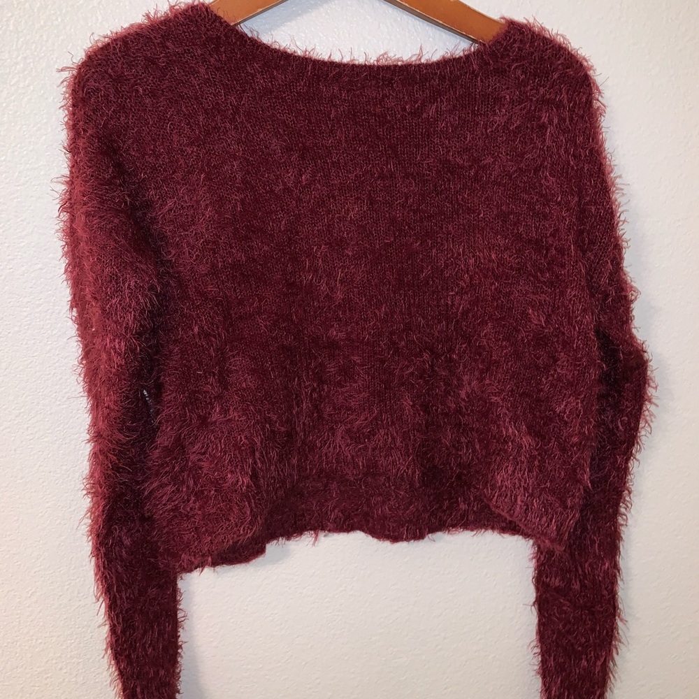 Abercrombie fuzzy sweater
